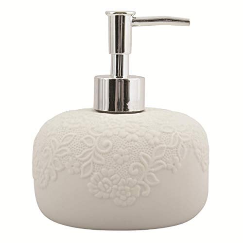 Spirella Zeepdispenser met pomp, wit, keramiek, vrijstaand