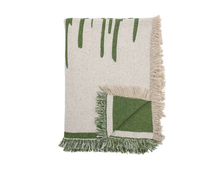 Bloomingville Plaid Haxby 130x160 cm Green