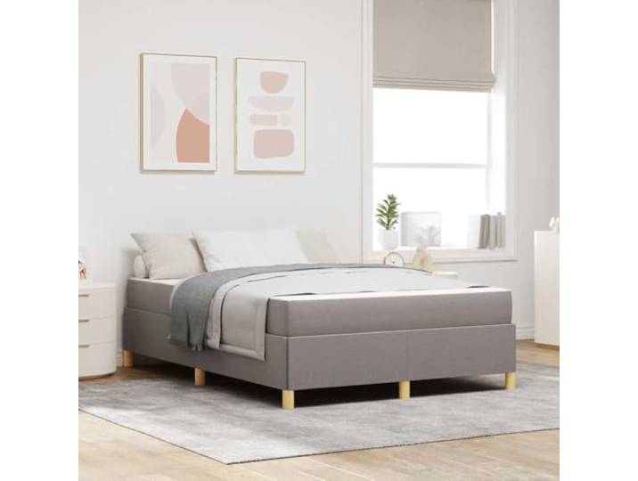 KTHLBRH Polsterbett 140 x 200 mit Stauraum Struktur aus Holz, minimalistisches Design, mit Matratze, für kleine Wohnungen