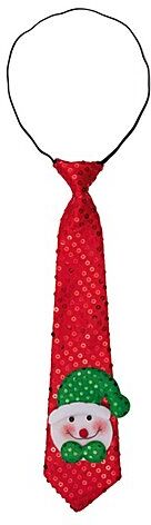 Krawatte "Weihnachten", rot