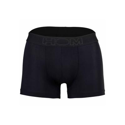 Boxershorts HOM "Boxershort Boxer Brief Supersoft 1er Pack", Herren, Gr. M, schwarz, Obermaterial: 73% Polyamid PA. 27% Elasthan EL., Unterhosen