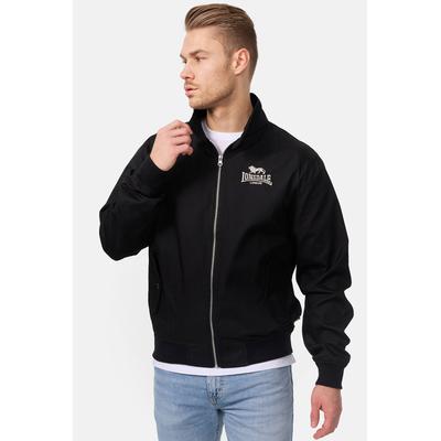 Outdoorjacke LONSDALE "CLASSIC", Herren, Gr. M, schwarz, Obermaterial: 65% Polyester, 35% Baumwolle, Jacken Outdoorjacke
