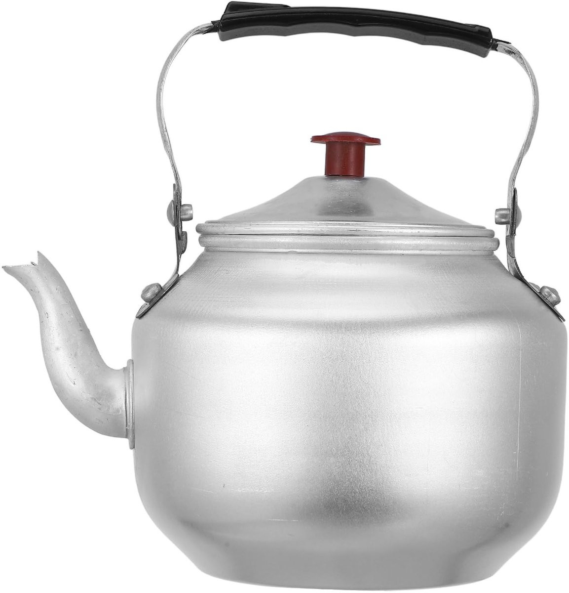Draagbare aluminium theepot voor camping en thuisgebruik