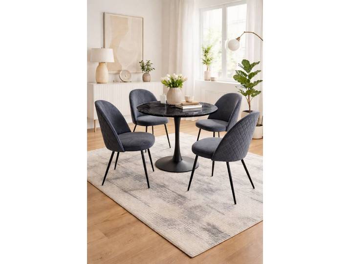moebel-direkt-online Sitzgruppe Moderne Tischgruppe 5-teilig, (Spar-Set, 5teiliges Set)