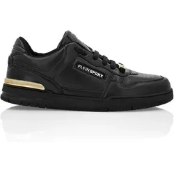 PLEIN SPORT Low-Top-Sneaker, Größe 40 in Schwarz 0294