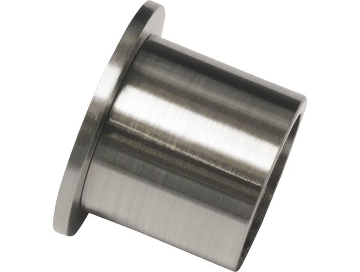 Wandbefestigung GARDINIA Memphis , silber (edelstahlfarben), Gardinenstangenhalterungen, Wandbefestigung, Serie Einzelprogramm Memphis Ø 16 mm