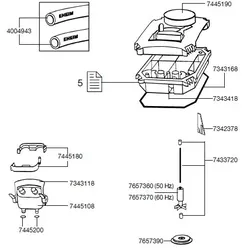 EHEIM 7343168 Profildichtung Ersatzteil für 2222-2324