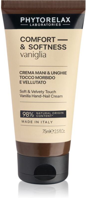 Phytorelax Laboratories Comfort & Softness Vanilla crème traitante mains 75 ml