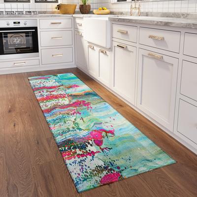 Addison Rugs Indoor/ Outdoor Addison Karina Abstract Washable Area Rug