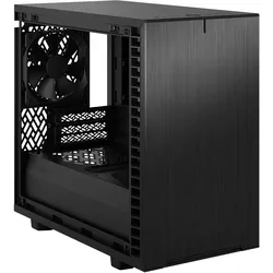 Fractal Define 7 Nano Black TG Light Tint - schwarz (Mini-DTX, Mini-ITX), PC Gehäuse, Schwarz