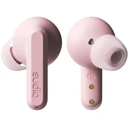 Sudio SUDIO-Kopfhörer A3 Pro Pink In-Ear True Wireless (ANC, 25 h, Kabellos), Kopfhörer, Rosa, Pink