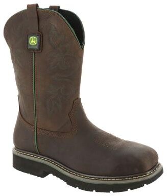 John Deere Built by Skechers Rowood-Boulder Valley 256024 - Mens 7 Brown Boot Medium