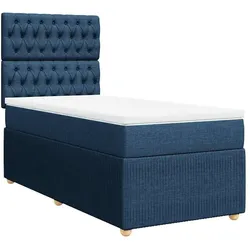 vidaXL, Boxspringbett, Mackenzie (Knopfheftung Design) (90 x 190 cm)