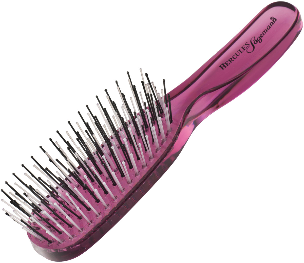 Hercules Sägemann Scalp Brush Zauberbürste Piccolo, Brombeere, Nr. 8101 HS-126340109
