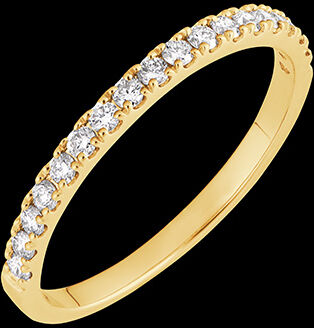Edenly Trauring Bettina - 750er gelbgold und Diamanten