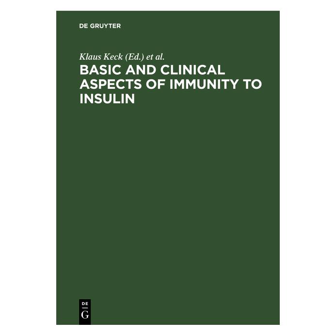 De Gruyter Basic and clinical aspects of immunity (Englisch, Hardcover, Klaus Keck, P. Erb) (67772457)