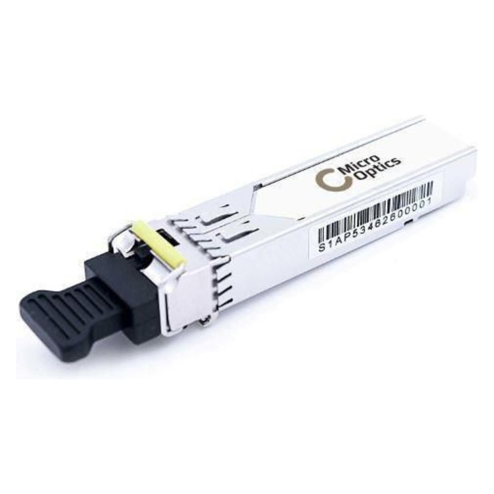 MicroOptics SFP Tx1550/Rx1310, SMF, 10 km (MO-SFP-BX-D-53-LC)