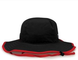The Game GB400 Ultralight Booney in Black/Red   Polyester
