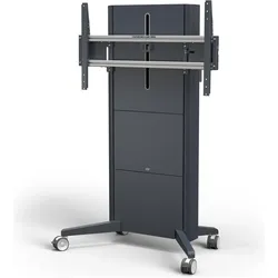 SMS Presence Mobile Motor (150 kg), TV Ständer, Grau