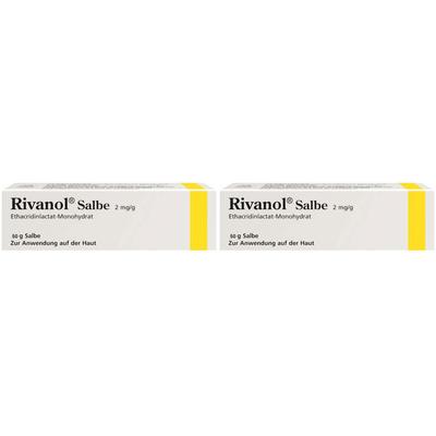 Rivanol Salbe 2x 2x50 g