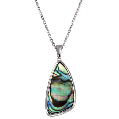 Kette mit Anhänger FIRETTI "Schmuck Geschenk Silber 925 Halsschmuck Halskette Ankerkette See", silber (silberfarben, mehrfarbig), Halsketten, Damen, Perlen Silber 925 (Sterlingsilber), L: 50 B: 1mm, Perlen, Silber 925 (Sterlingsilber), mit...