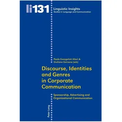Discourse, Identities and Genres in Corporate Communication, Fachbücher
