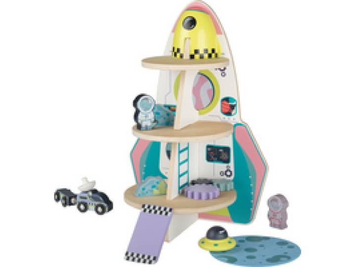 PLAYTIVE Fusée en bois