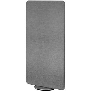 Kerkmann Stellwand Metropol 6975, drehbar, Akustik-Trennwand, aus Textil, pinnbar, grau, 80 x 170 cm