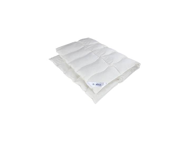 Baumwollbettdecke ALBIS SWITZERLAND Albis AllSeason – Ganzjahresduvet , weiss (weiß), B/L: 160cm x 210cm, Bettdecken, Baumwollbettdecke