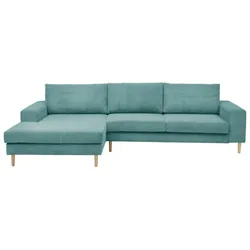 Max Winzer Ecksofa  Florian ¦ blau ¦ Maße (cm): B: 294 H: 87