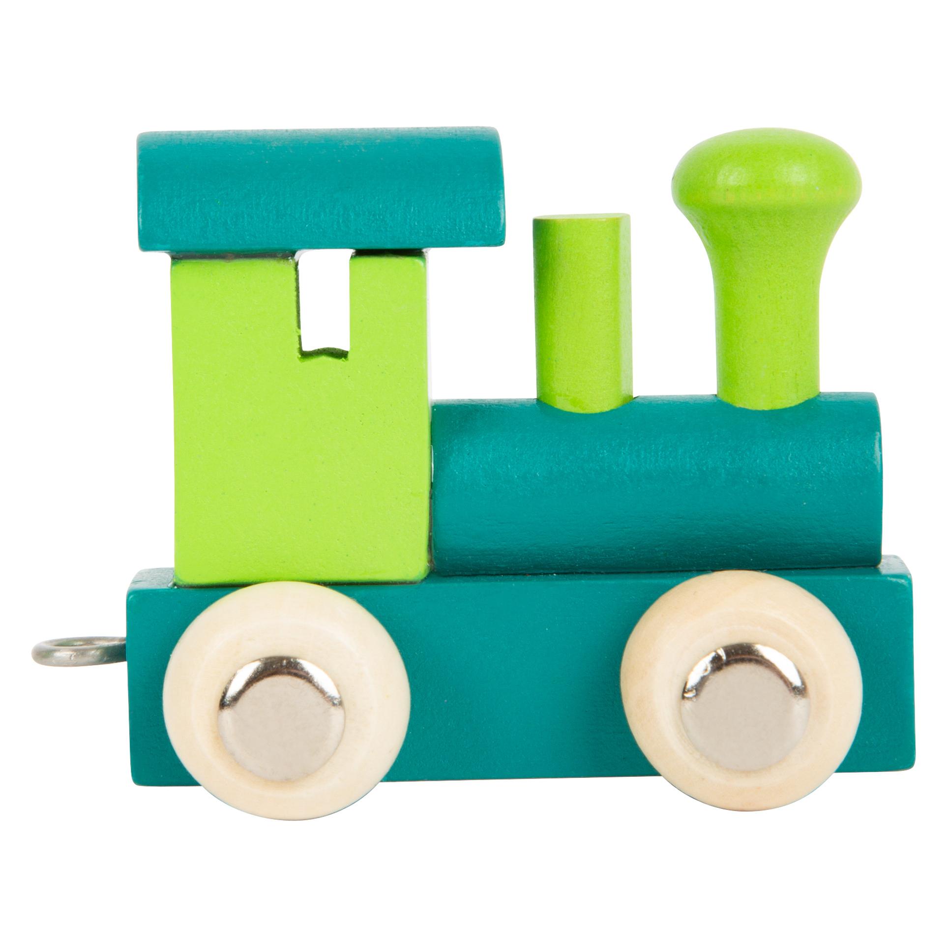 small foot Buchstabenzug Lokomotive (10347)
