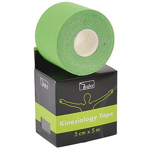 Teqler Kinesio-Tape grün, 5,5m x 5cm, wasserfest, elastisch