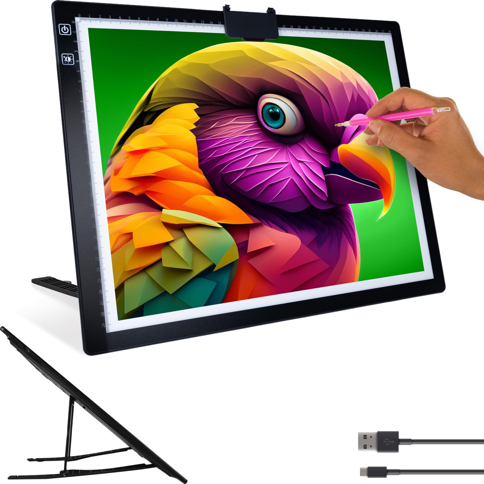 Dripio Oplaadbare A3 LED-lichtbak voor Diamond Painting en tekenen