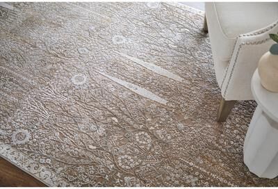 Grand Bazaar Lindstra Machine Made Floral & Botanical Traditional Area Rug