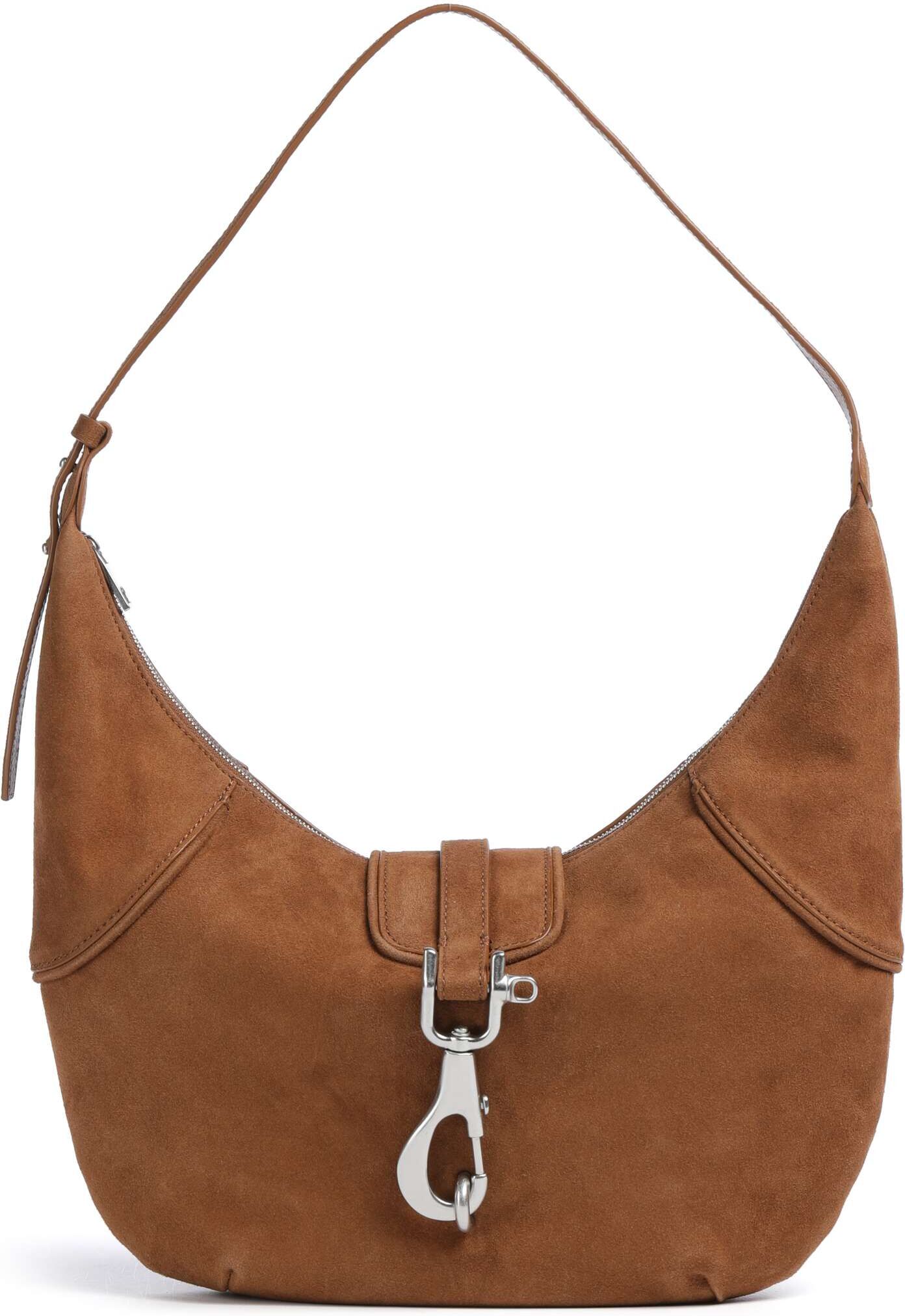 Liebeskind Ryker Suede M Beuteltasche aus Leder, braun