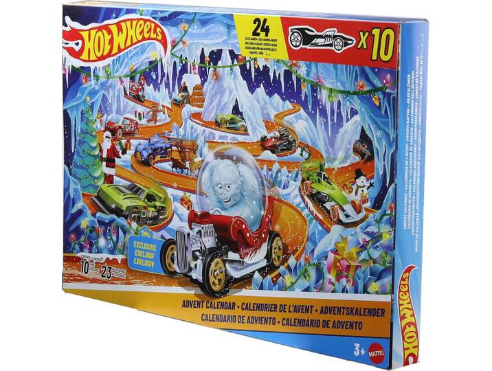Calendrier de l'Avent Hot Wheels