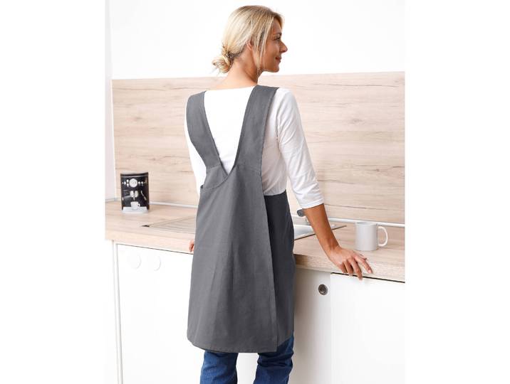Tablier de cuisine japonais coton - Blancheporte