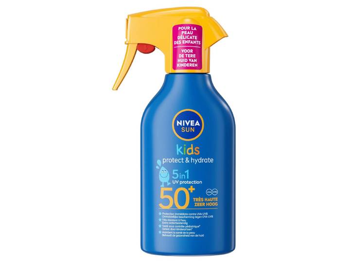 NIVEA SUN Enfants Protect &amp; Hydrate Spray protection solaire SPF50+ 250 ml
