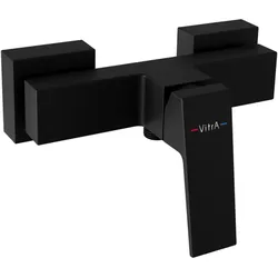 VitrA Minimax Square Einhebel-Brausearmatur Aufputzmontage Schwarz Matt,A4352136EXP A4352136EXP