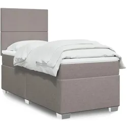vidaXL, Boxspringbett, Cheryl (Block mit Quadraten) (200 x 200 cm)
