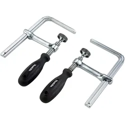 Makita, Schraubstock + Zwinge, Schraubzwingen Set (136 mm)