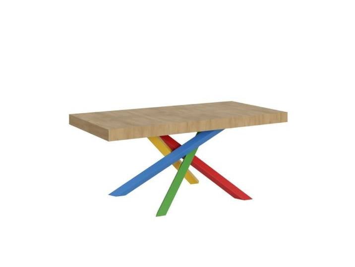 Table extensible - Volantis - Chêne Nature - 90x180/284 cm - cadre 4/B