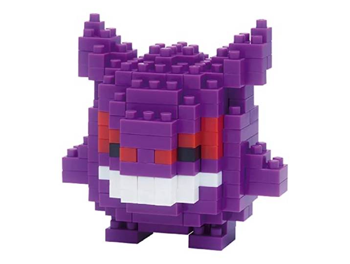 Nanoblock NBPM007 Pokemon Gengar, Colourful