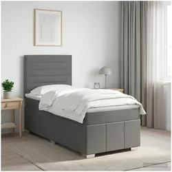 vidaXL, Boxspringbett, Boxspringbett (90 x 190 cm)