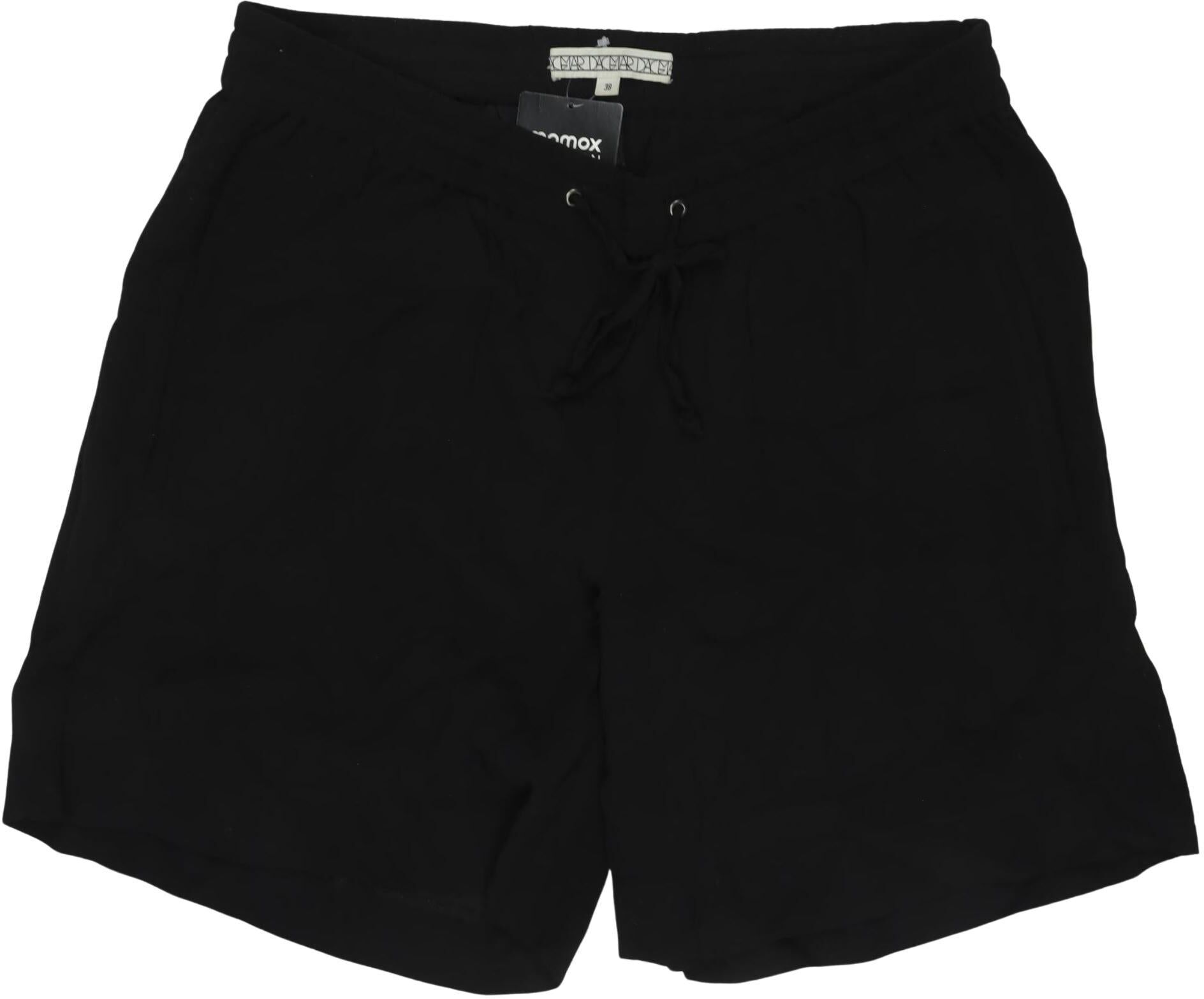 house of dagmar Damen Shorts, Schwarz, Gr. EU 38, Viskose - Second Hand