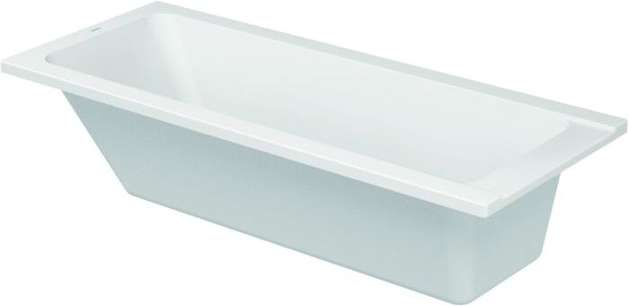 Duravit Badewanne D-Code 700099000000000 Einbauversion, zentraler Ablauf, weiss