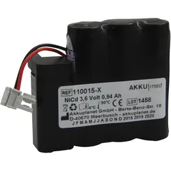 AccuCell Akku Braun Perfusor Compact CE Konform (1 Stk., Akku), Akku Ladegerät