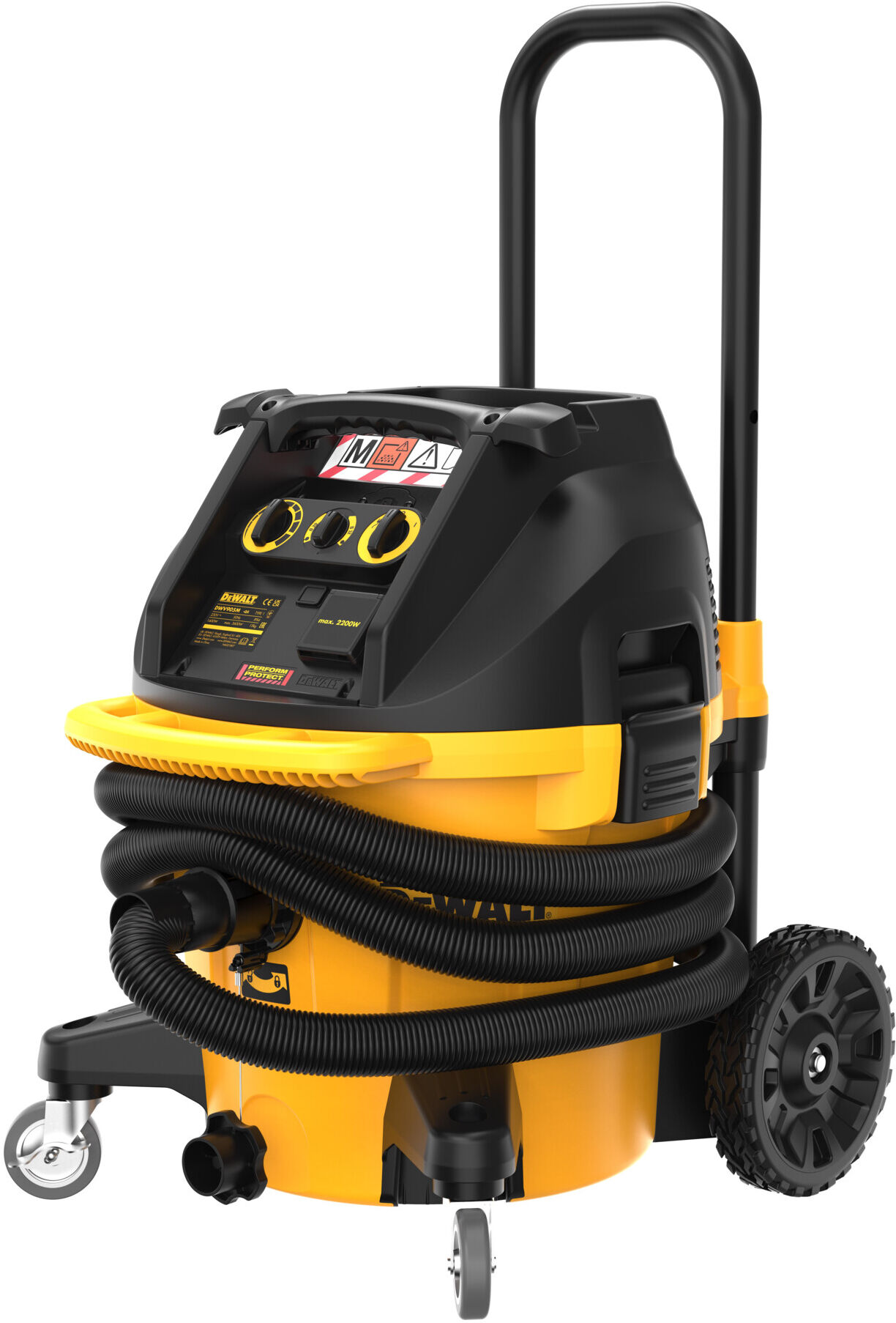 DEWALT Industrie Nass+ Trockensauger M-Klasse inkl. DE7901 (DWV905MKIT-QS)