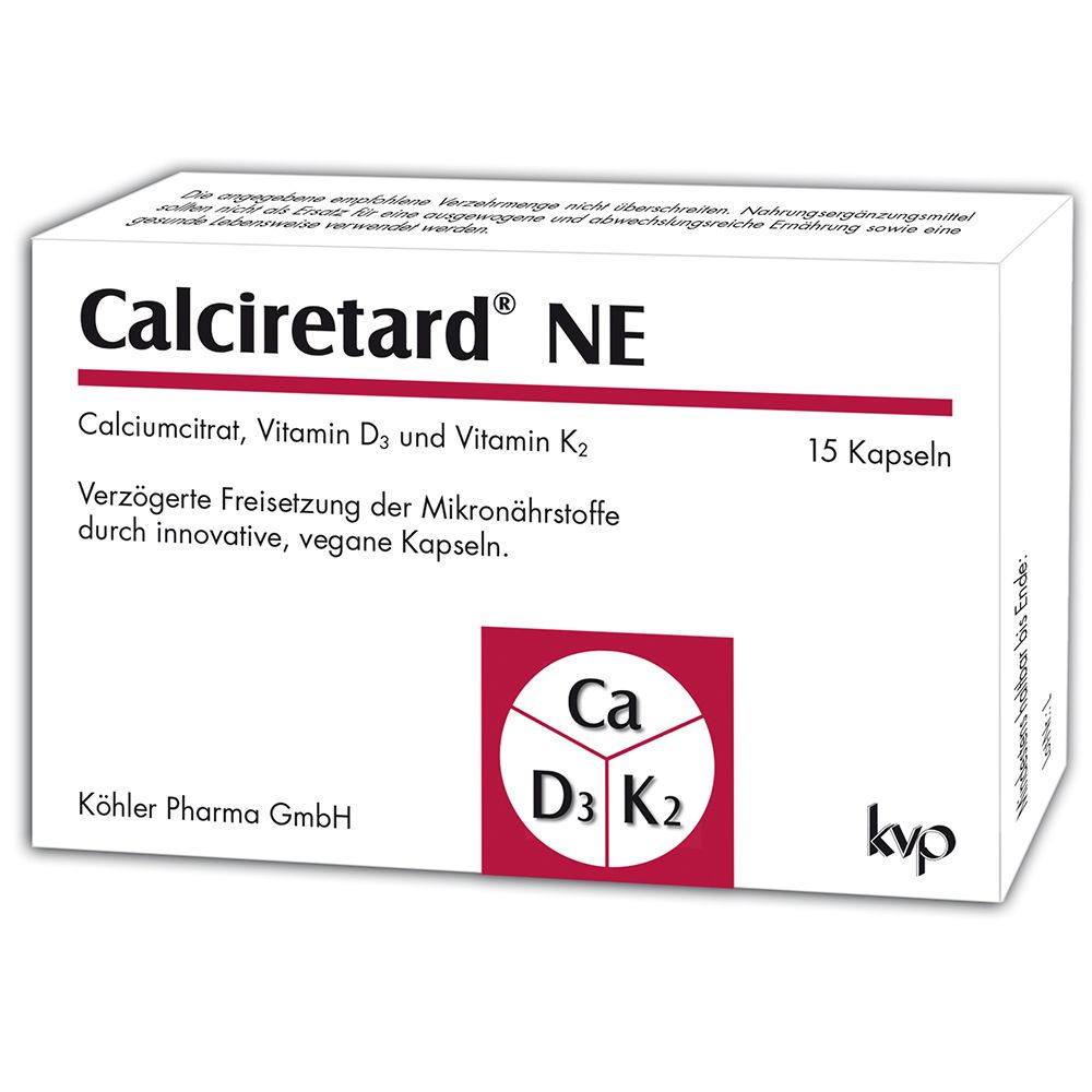 Calciretard NE Kapseln 15 St