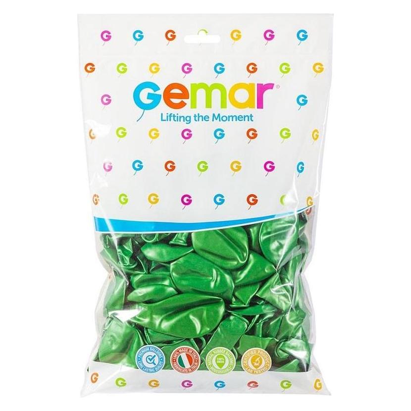 GoDan Balon GM90 metaliczny zielony (100x) (WIKR-001273)